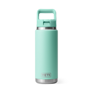 Yeti Rambler Straw Bottle Insulated Seafoam 26oz