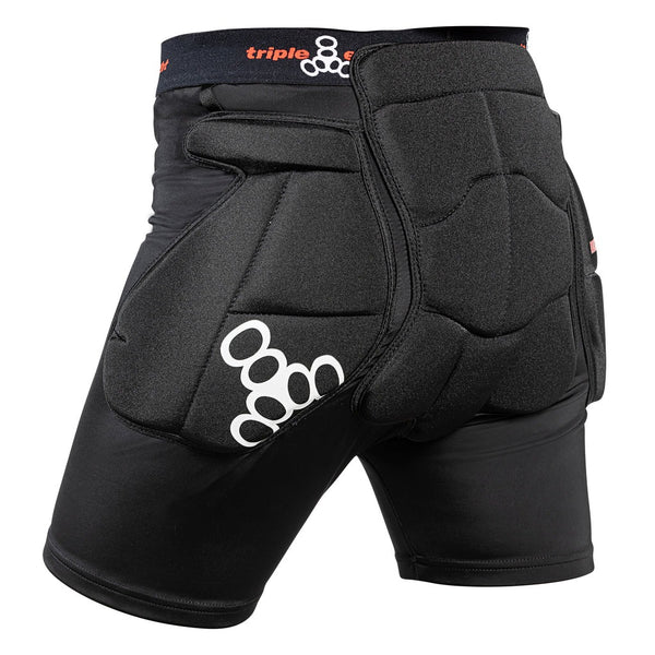 Triple Eight skateboard safety gear BumSaver 2 padded shorts Adult black