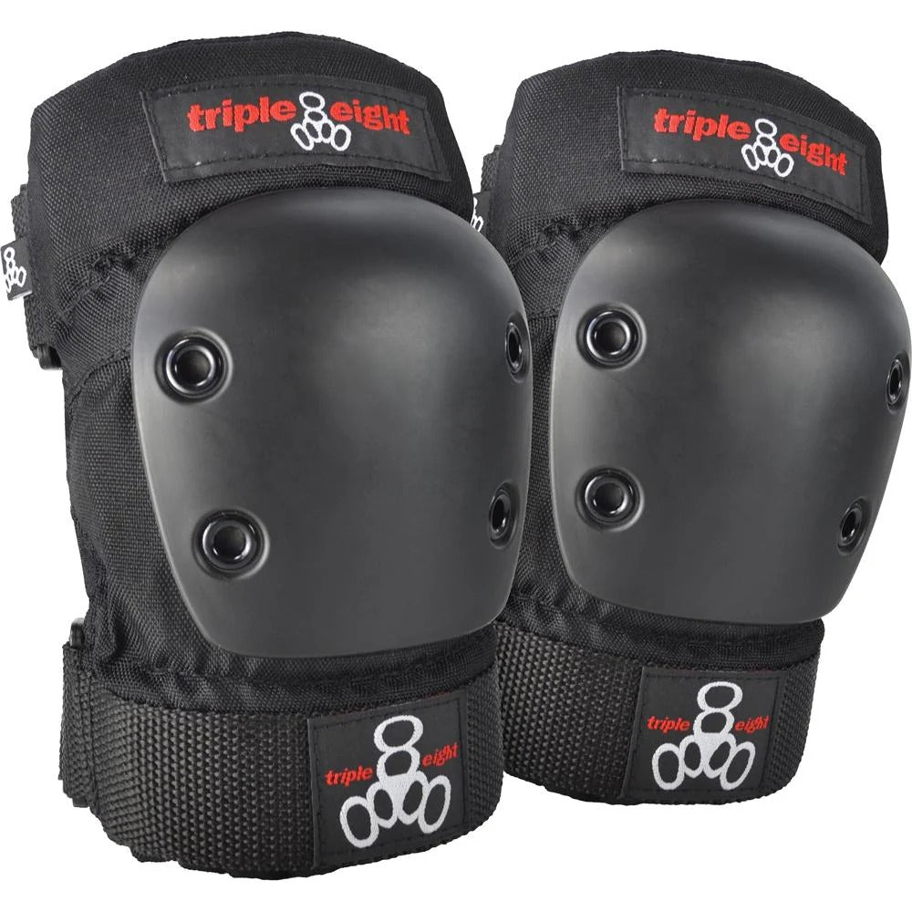 Triple Eight skateboard safety gear "Park 2 Pack" Pad Set Black