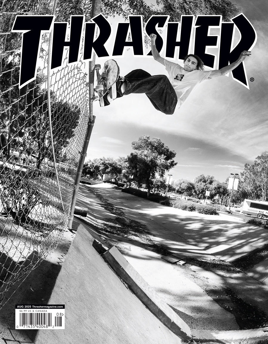 Thrasher Skateboarding magazine August 2025 Issue #541