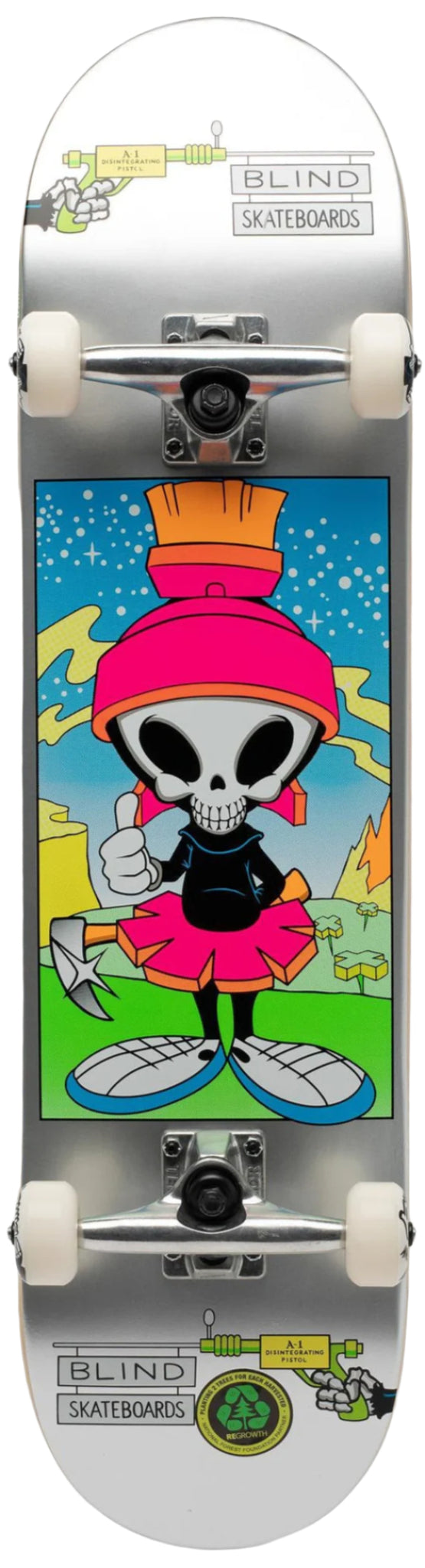 Blind skateboard Reaper Impersonator complete 8"