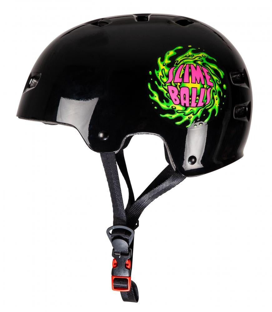 Bullet X Slime Balls S/M Adult Helmet black