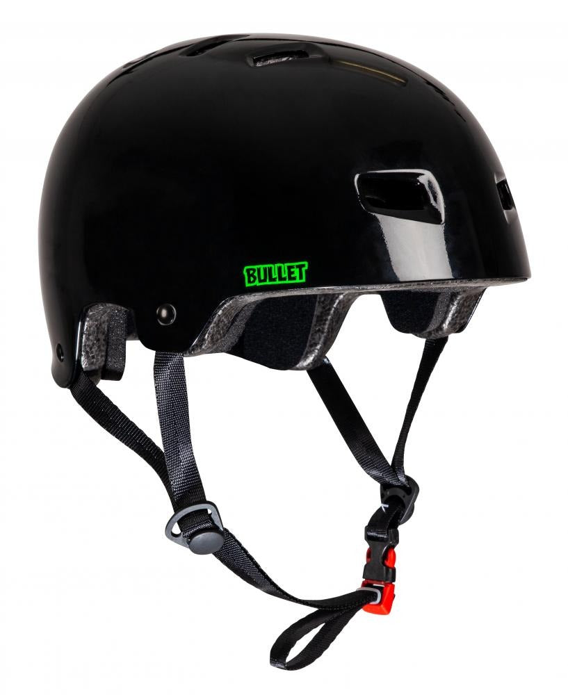 Bullet X Slime Balls S/M Adult Helmet black