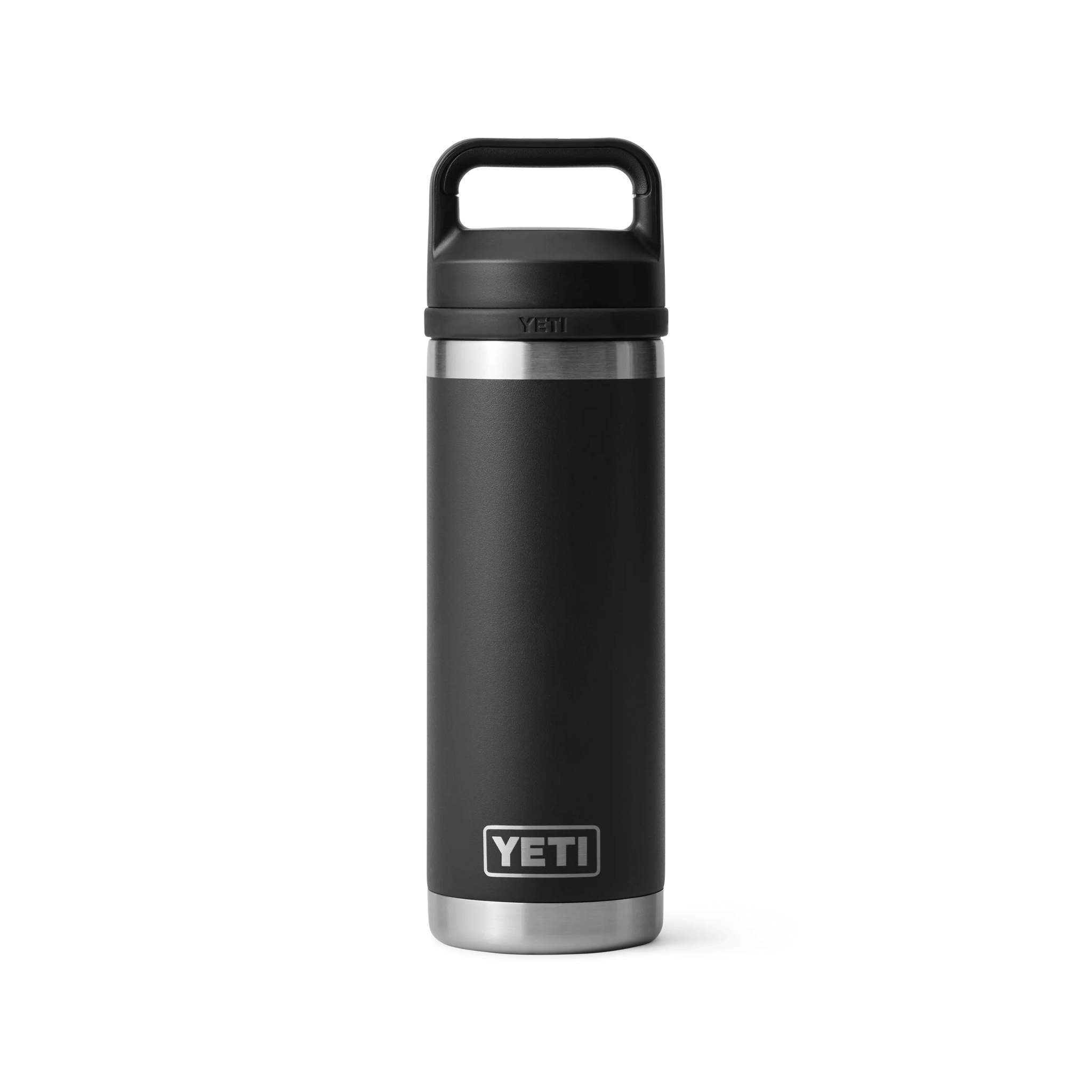 Yeti Rambler Bottle Insulated Drink Black 18oz