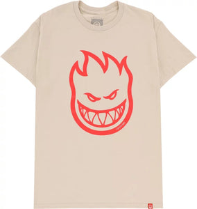 Spitfire T-Shirt Bighead Sand/Red
