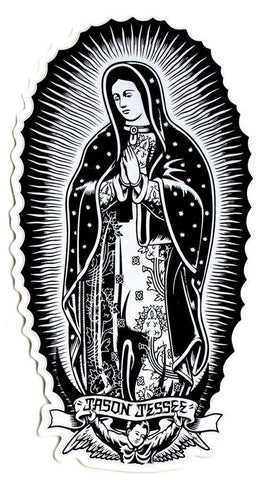 Jason Jessee sticker black and white