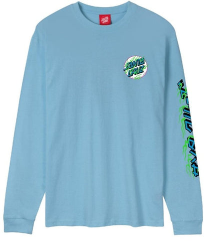Santa Cruz Youth Japanese Inferno Dot Long Sleeve T-Shirt 8-10yrs Sample 50% Off