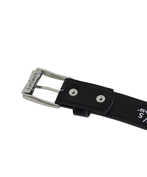 Lowlife leather belt Triple S Studded Black / Silver