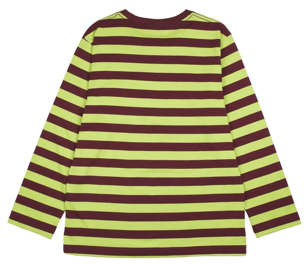Santa Cruz Classic Strip Pocket Long Sleeve Womens 8 T-shirt Sample 50% Off