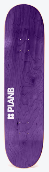 Plan B skateboard deck Giraud x Warriors 8.125"
