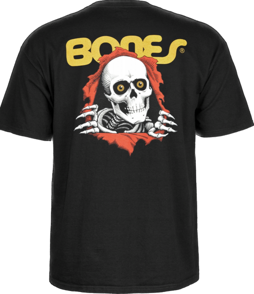 Powell Peralta Mens Ripper T-Shirt Black CTMPPRIPX