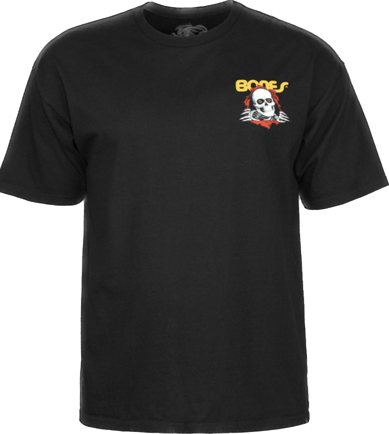 Powell Peralta Mens Ripper T-Shirt Black CTMPPRIPX