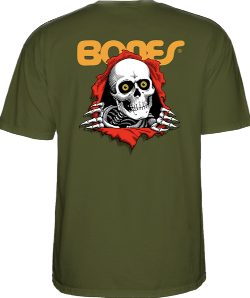 Powell Peralta Ripper T-Shirt Military Green CTMPPRIP2MG