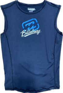 Billabong Mens Featuring Vest Short Sleeve Black Medium Sample 50% Off V4MY08