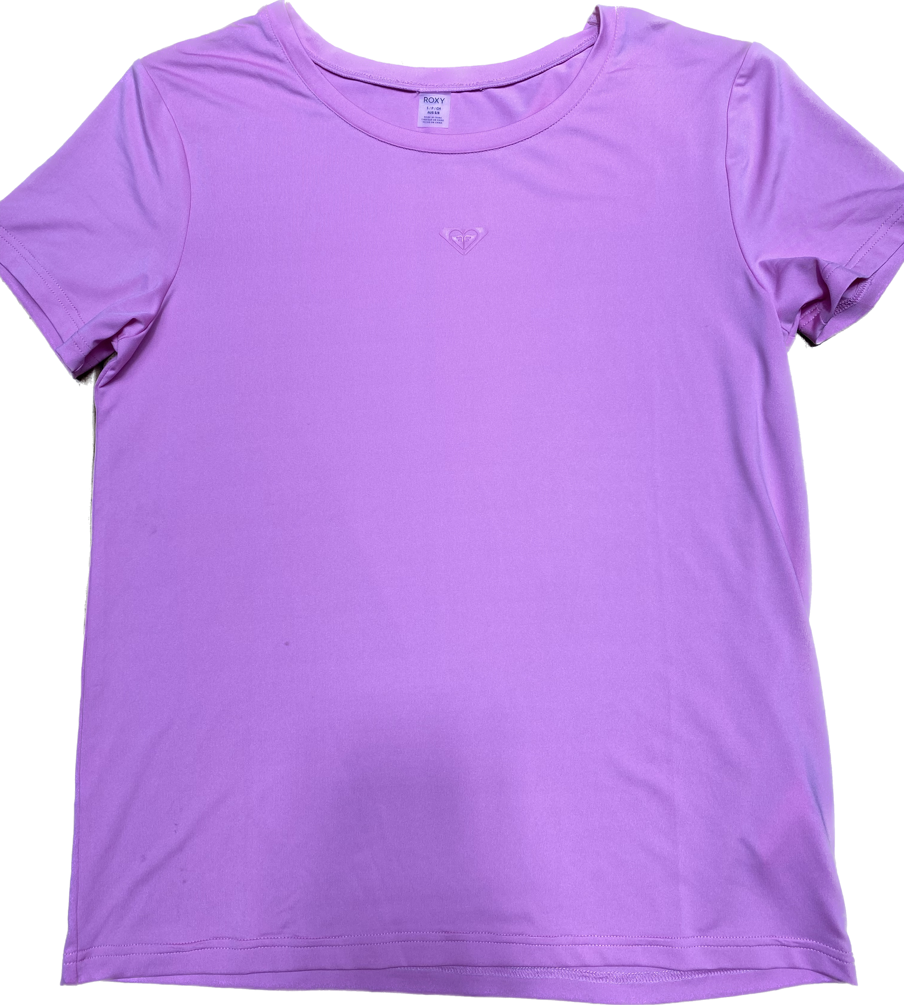 Roxy Active Short Sleeve Tee Pink Small Sample 50% Off SERJKT04006