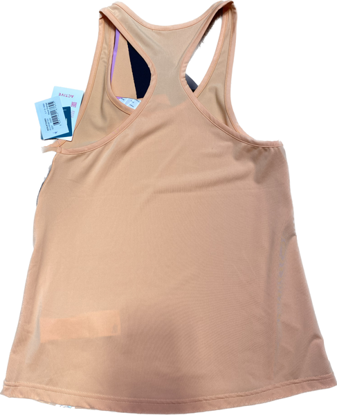 Roxy Bold Moves Tank Mock Orange Sample 60% Off SERJKT03993