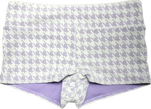 Roxy Swim Shorts Purple Checkered Small Sample 50% Off