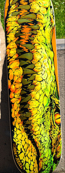 Real skateboard deck Zion Wright Swamp Puppy Heavyweight 8.28"