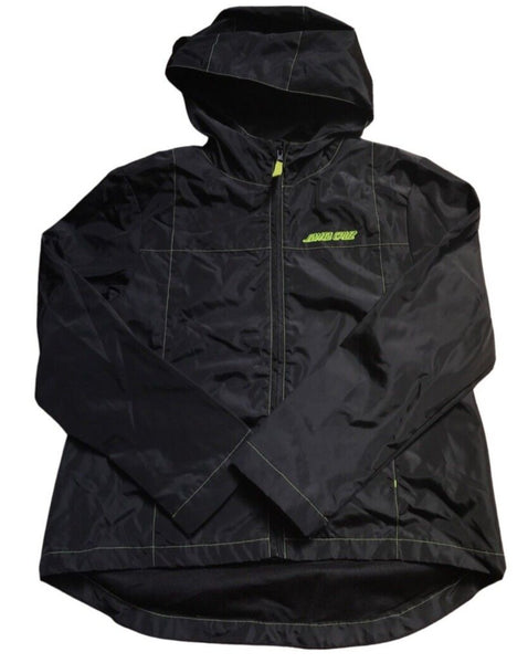Santa Cruz Women’s Contrast Strip Black Jacket Size 8 Sample 50% Off