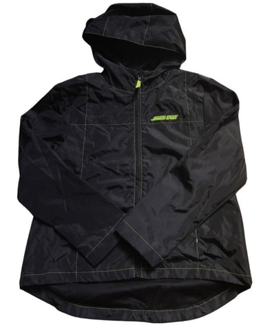 Santa Cruz Women’s Contrast Strip Black Jacket Size 8 Sample 50% Off