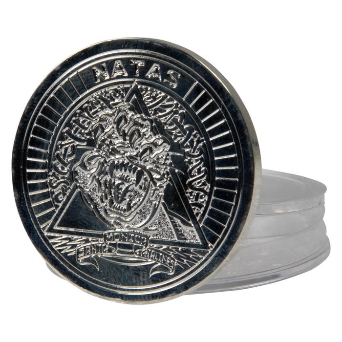 Santa Cruz Natas Screaming Panther Coin