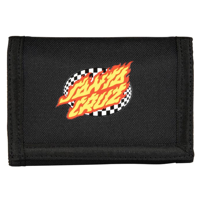 Santa Cruz Wallet Oval Check Flame