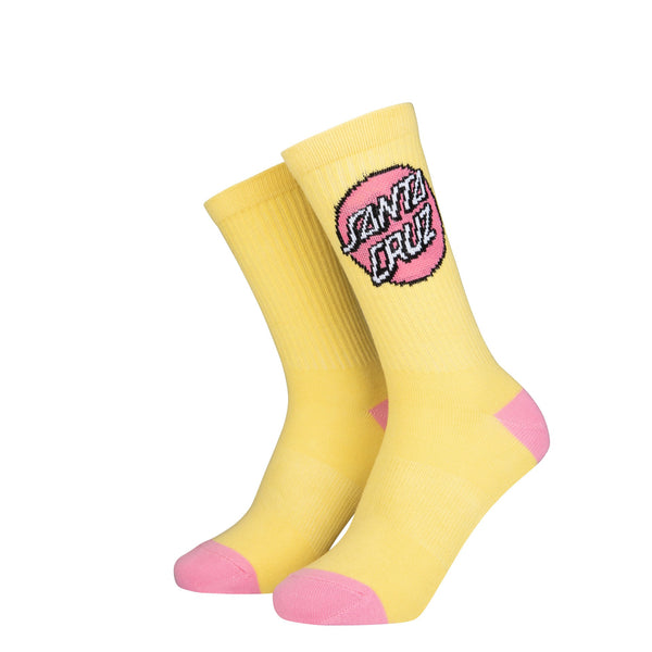 Santa Cruz Womens Socks Pop Dot (3 pack) Assorted Size 4-7UK