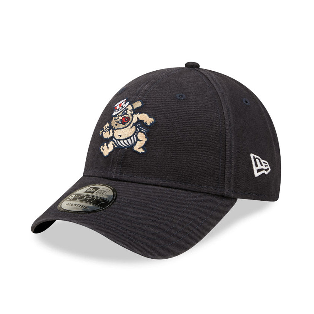 New Era Scranton Wilkes-Barre RailRiders MiLB Logo Navy 9FORTY Adjustable Cap