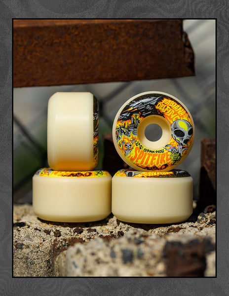 Spitfire skateboard wheels Formula Four Fabiana Invasion Conical Full 99A 54mm (Pack of 4)