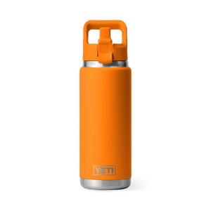 Yeti Rambler Straw Bottle Insulated King Crab 26oz