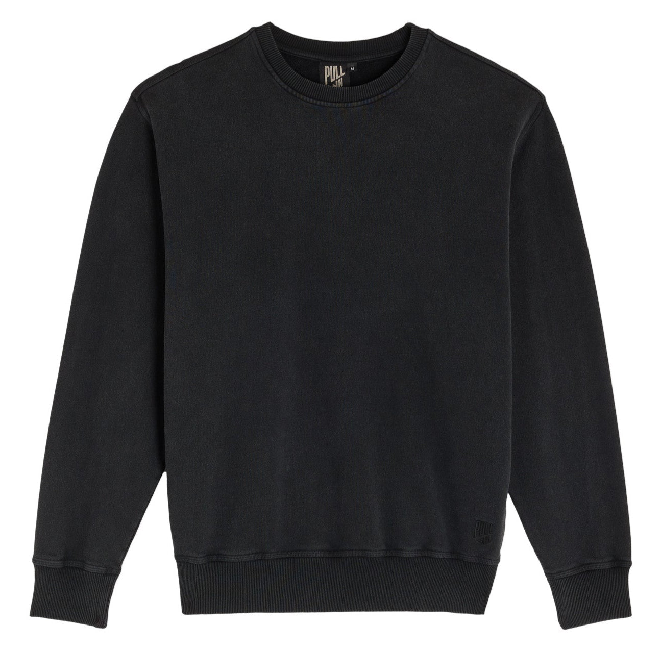 Pullin pullover sweatshirt Plain Dark Black