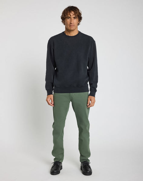 Pullin pullover sweatshirt Plain Dark Black