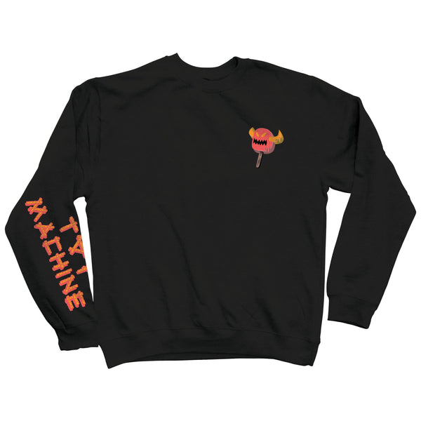 Toy Machine pullover sweatshirt Lost and Found Black