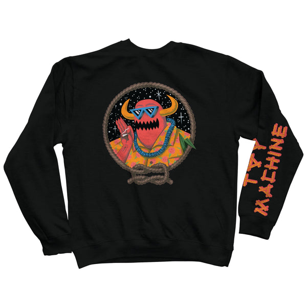 Toy Machine pullover sweatshirt Lost and Found Black