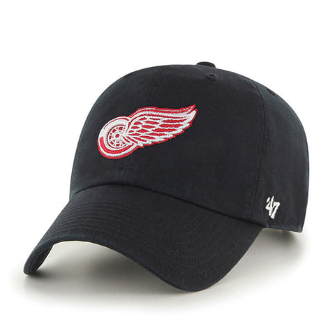 '47 Detroit Red Wings Black Clean Up H-RGW05GWS-BK