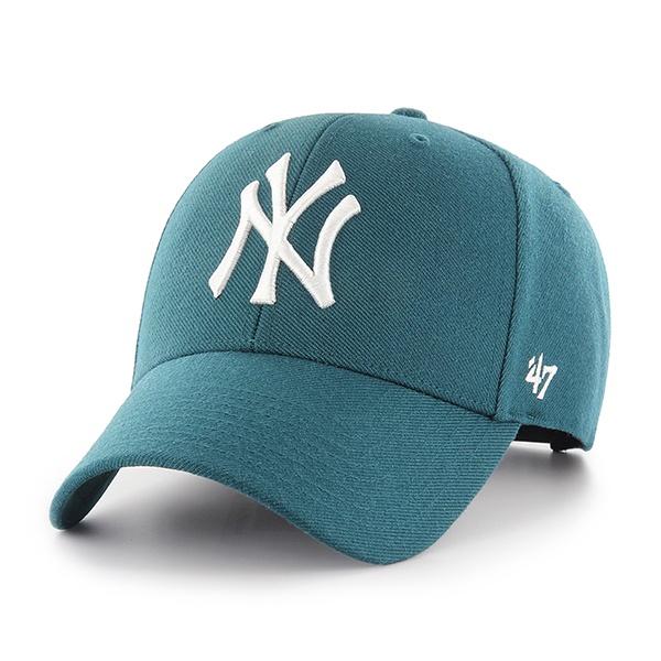 '47 MLB New York Yankees MVP Pacific Green Snapback Cap