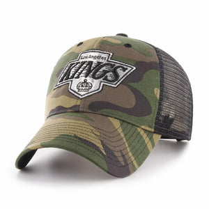 '47 NHL LA Kings Camo Branson MVP Camo Trucker Cap