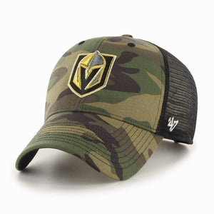 '47 NHL Vegas Golden Knights Branson MVP Camo Trucker Cap