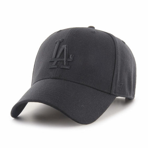 '47 MLB Los Angeles Dodgers MVP Black Snapback Cap
