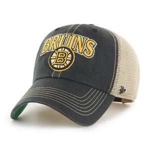 '47 NHL Boston Bruins Tuscaloosa Clean Up Vintage Black Cap