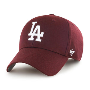 '47 MLB Los Angeles Dodgers MVP Maroon Adjustable Cap