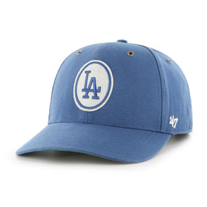 '47 MLB Los Angeles Dodgers Back Track Midfield Timber Blue Cap
