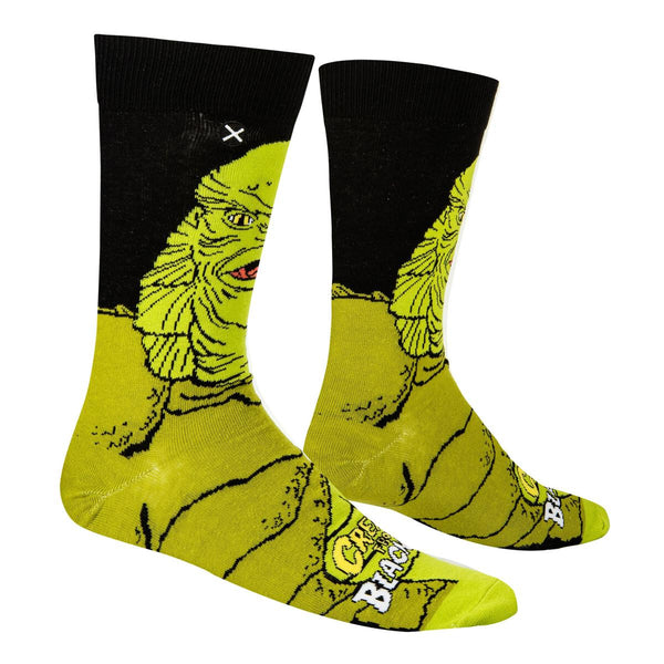 Odd Sox Mens Crew Socks Creature from the Black Lagoon 10774MCNCD