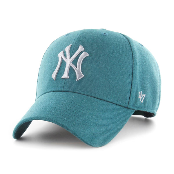 '47 MLB New York Yankees MVP Pacific Green Snapback Cap