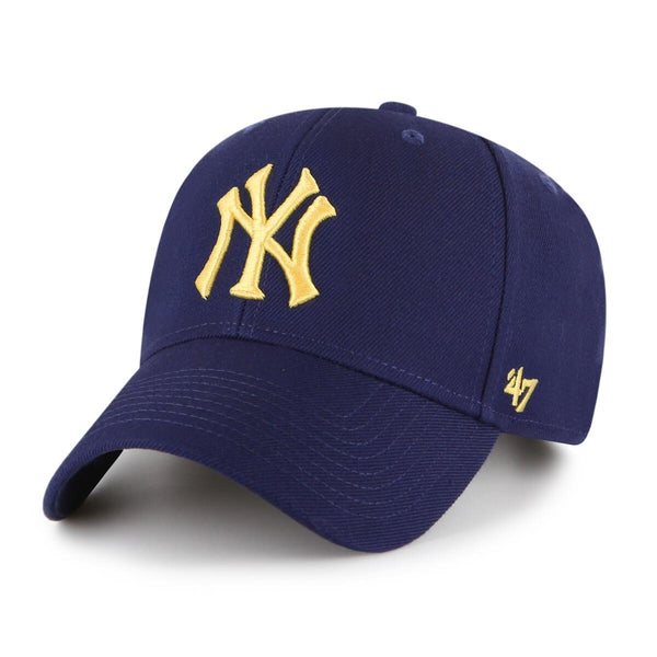 '47 MLB New York Yankees MVP Light Navy Snapback Cap