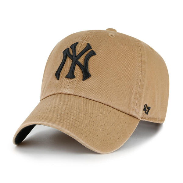 '47 MLB New York Yankees Ballpark Clean Up Camel Adjustable Cap