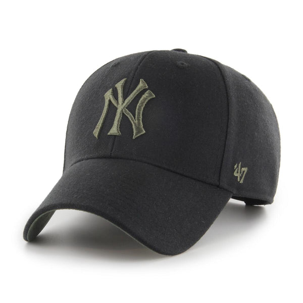 '47 MLB New York Yankees Ballpark MVP Black Snapback Cap
