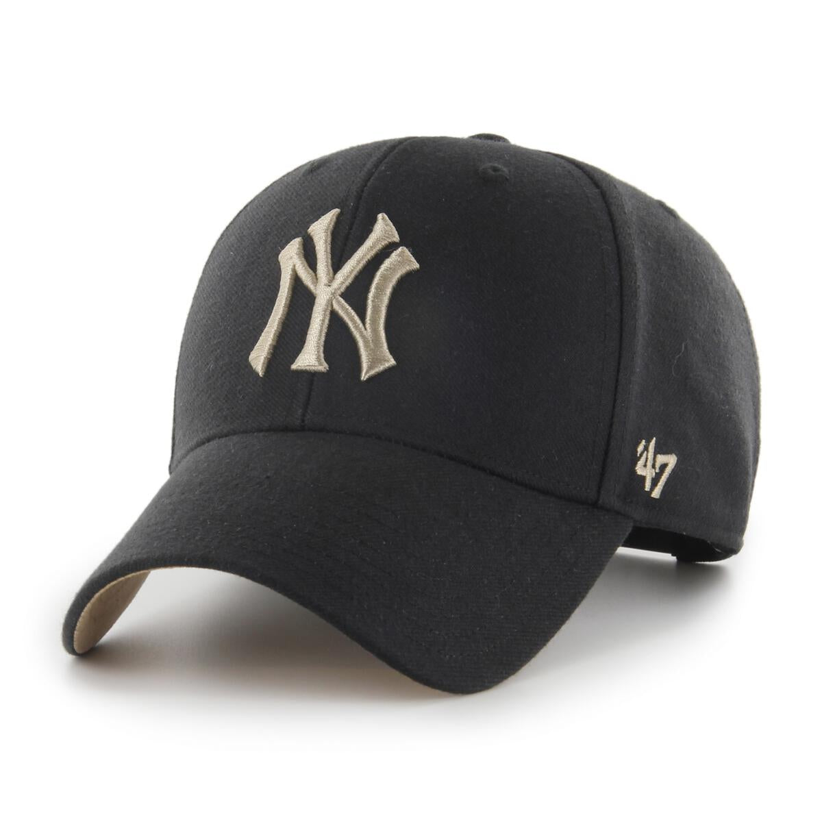 '47 MLB New York Yankees Ballpark MVP Black Snapback Cap