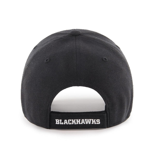 '47 MVP Chicago Blackhawks Black Wool Blend Cap H-MVP04WBV-BKC