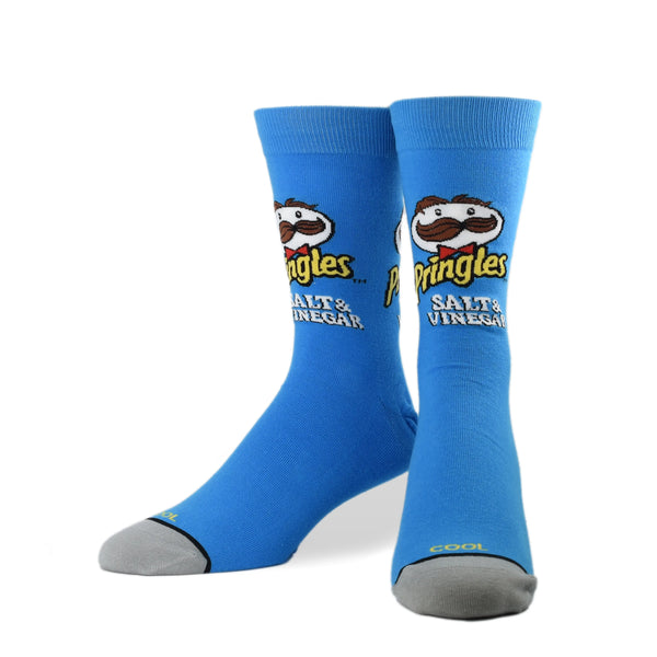 Cool Socks Pringles Salt & Vinegar Socks Blue Size US 8-12 10072MCNCD